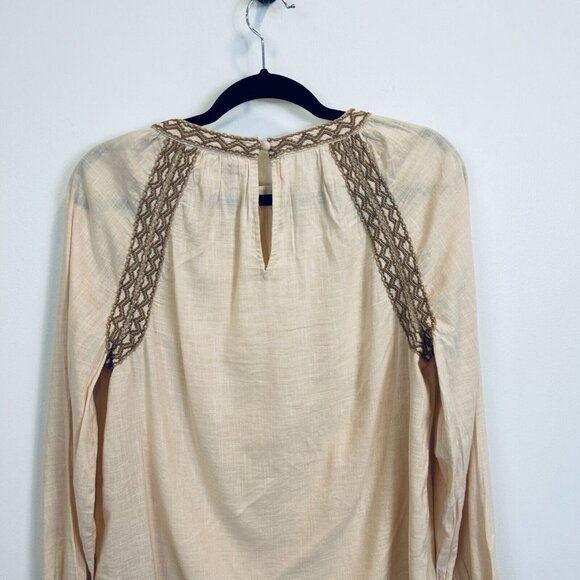 Faherty Brand ARLES blouse blush Small $158 Long Sleeve - Picture 9 of 10